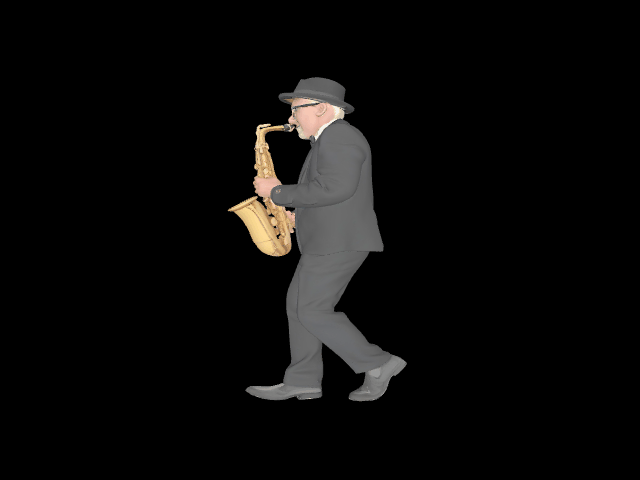 sax animation